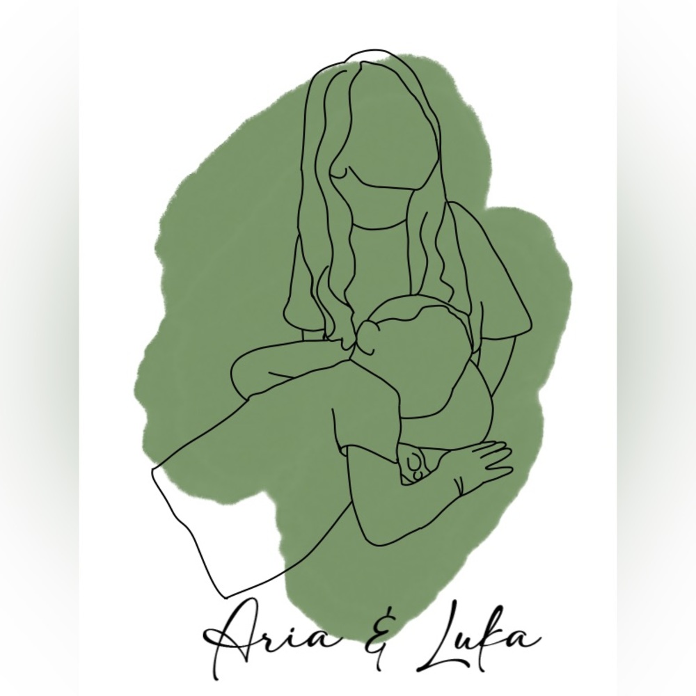 Custom Line Photo Frame, Personalized Gift, Line Drawings, Picture Frame - Picture 3 of 3